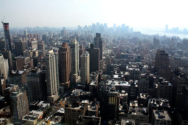 Time for New Yorkers to stop griping about the rent? Maybe
