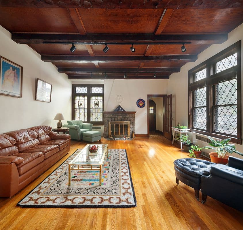 Get medieval in this three-bedroom Tudor house in Bayside