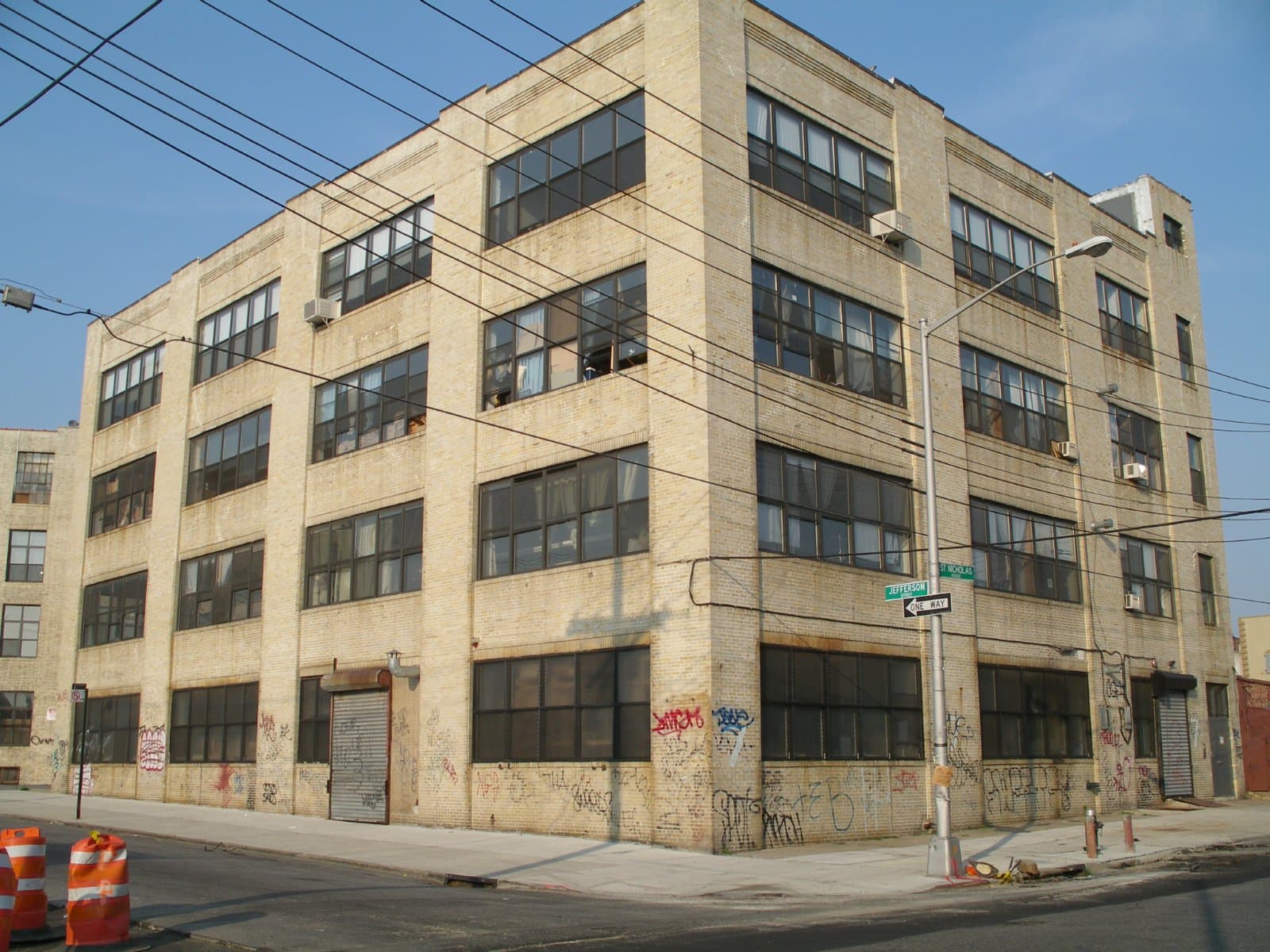 I lived next to a junkyard and a chicken factory because of the cheap rent