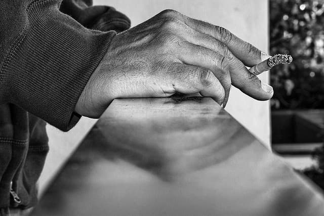 What to do about the balcony smoker next door