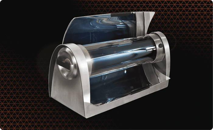 A balcony-approved grill that's charged by the sun — no gas required