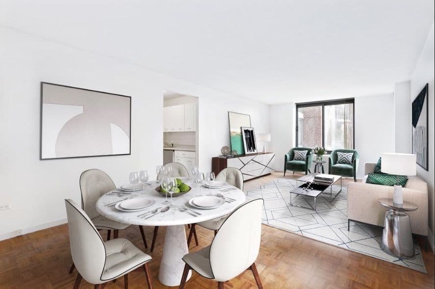 A Battery Park City one bedroom in need of some upgrades, for $599,000