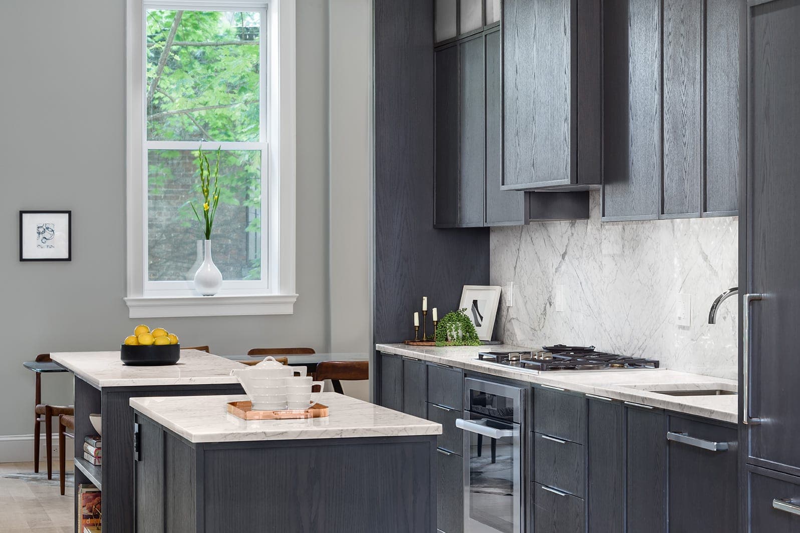 How do I make a black kitchen work in a NYC apartment?