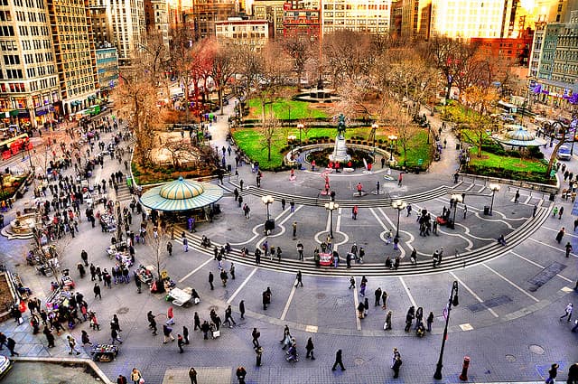 Living Next to Union Square: It's a circus, but at least it's convenient