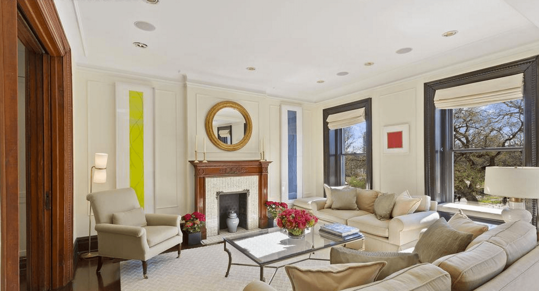 Just in time for spring: a massive apartment with views of Central Park West