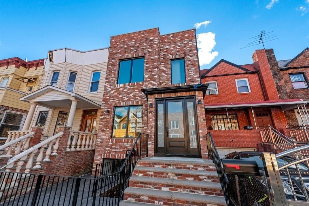 This thoroughly updated Prospect Lefferts Gardens house has a rental apartment for income