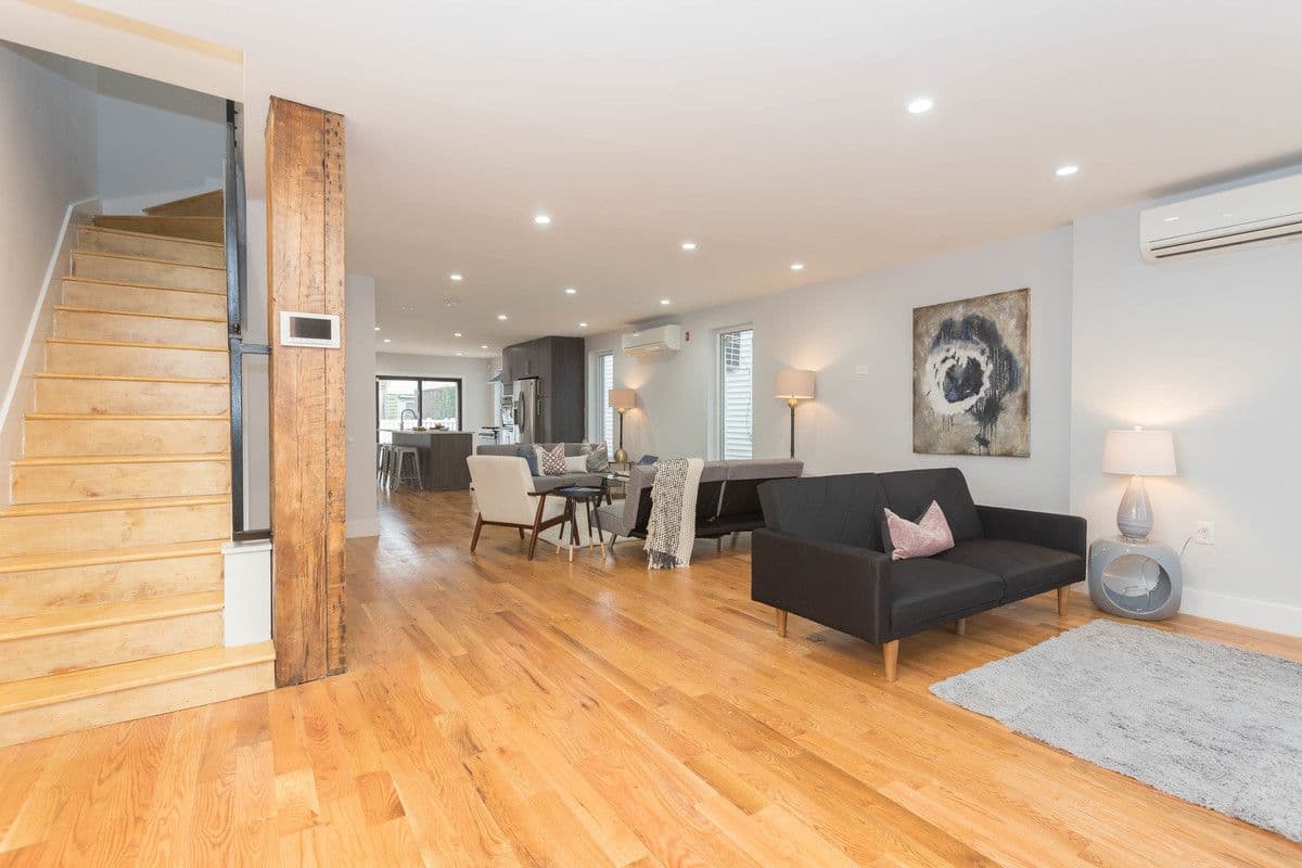 A renovated Ridgewood two family where you can park in your private driveway, for $1,399,000
