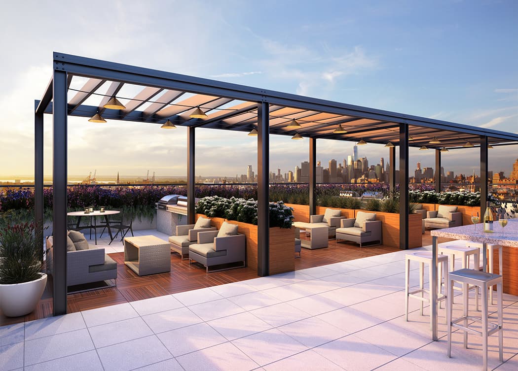 Islands in the stream: NYC rental apartment buildings with rooftop views of the water