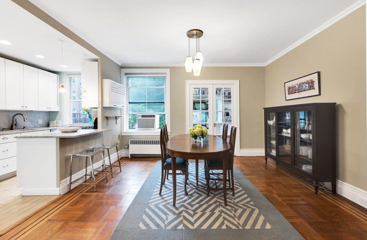 A top-floor, three-bedroom prewar in Jackson Heights, for $940,000