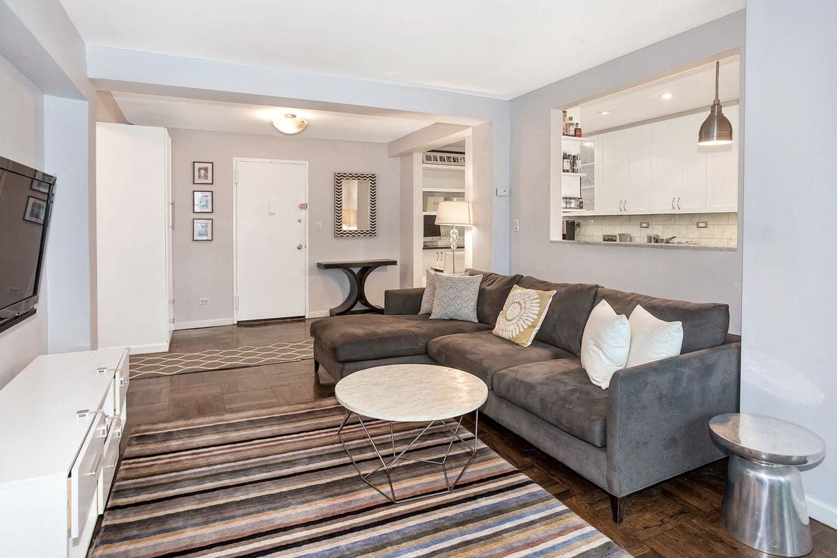 A Greenwich Village two bedroom with a hefty maintenance is still a relative bargain at $985,000 