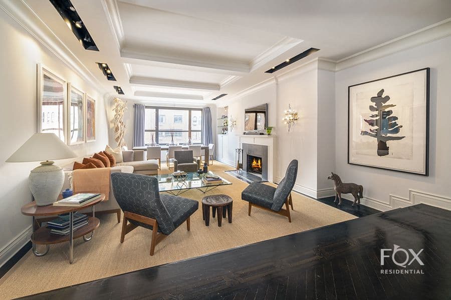 A sprawling Lenox Hill co-op with completed Local Law 11 work, for $4,495,000