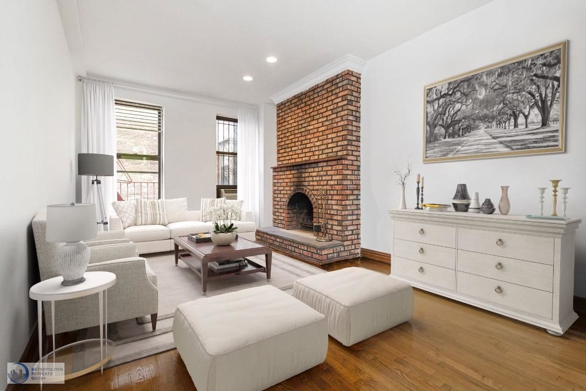 A Carnegie Hill one-bedroom duplex with two baths, for $2,945 a month
