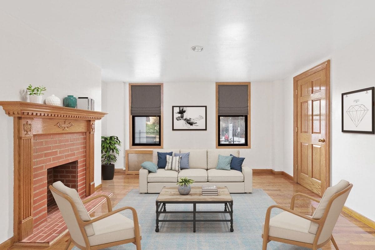 A Prospect Heights townhouse with a garden, for $1,500,000