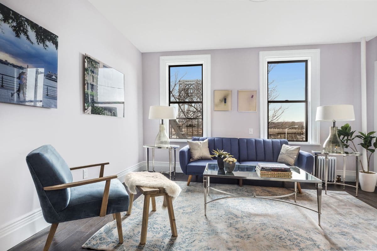 A renovated Hudson Heights two bedroom for $725,000, no board approval required