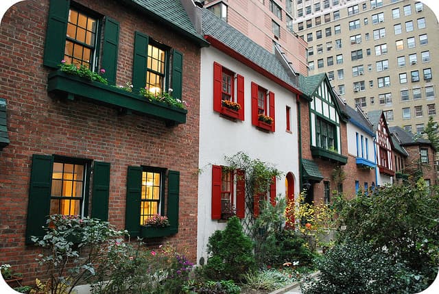 Pomander Walk: The English country village on the Upper West Side you've probably never heard of