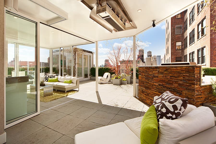 Real Estate Want: Private roof oasis with temperature control and retractable walls