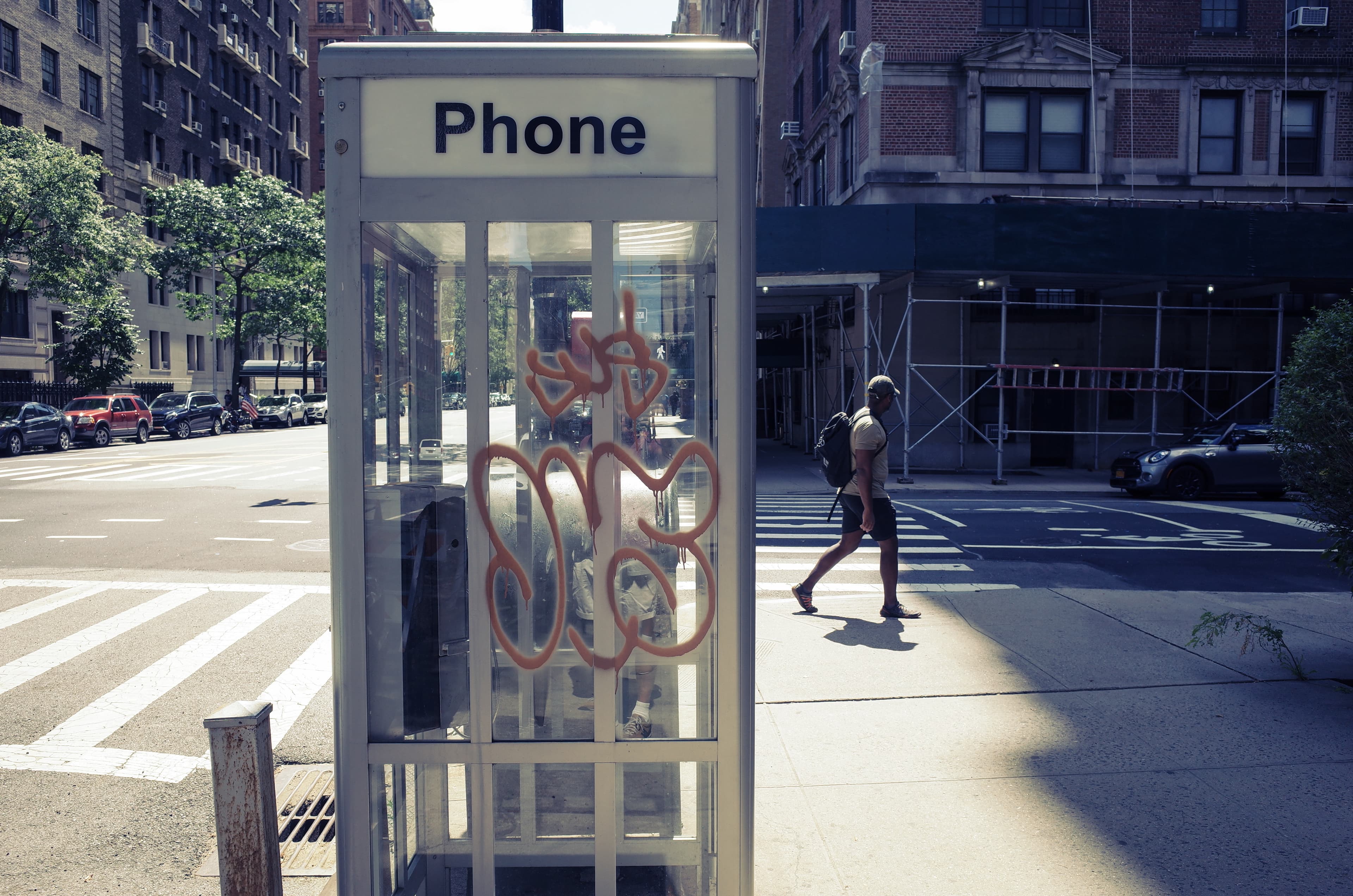 I lived next to a defunct telephone booth being used for all kinds of vice