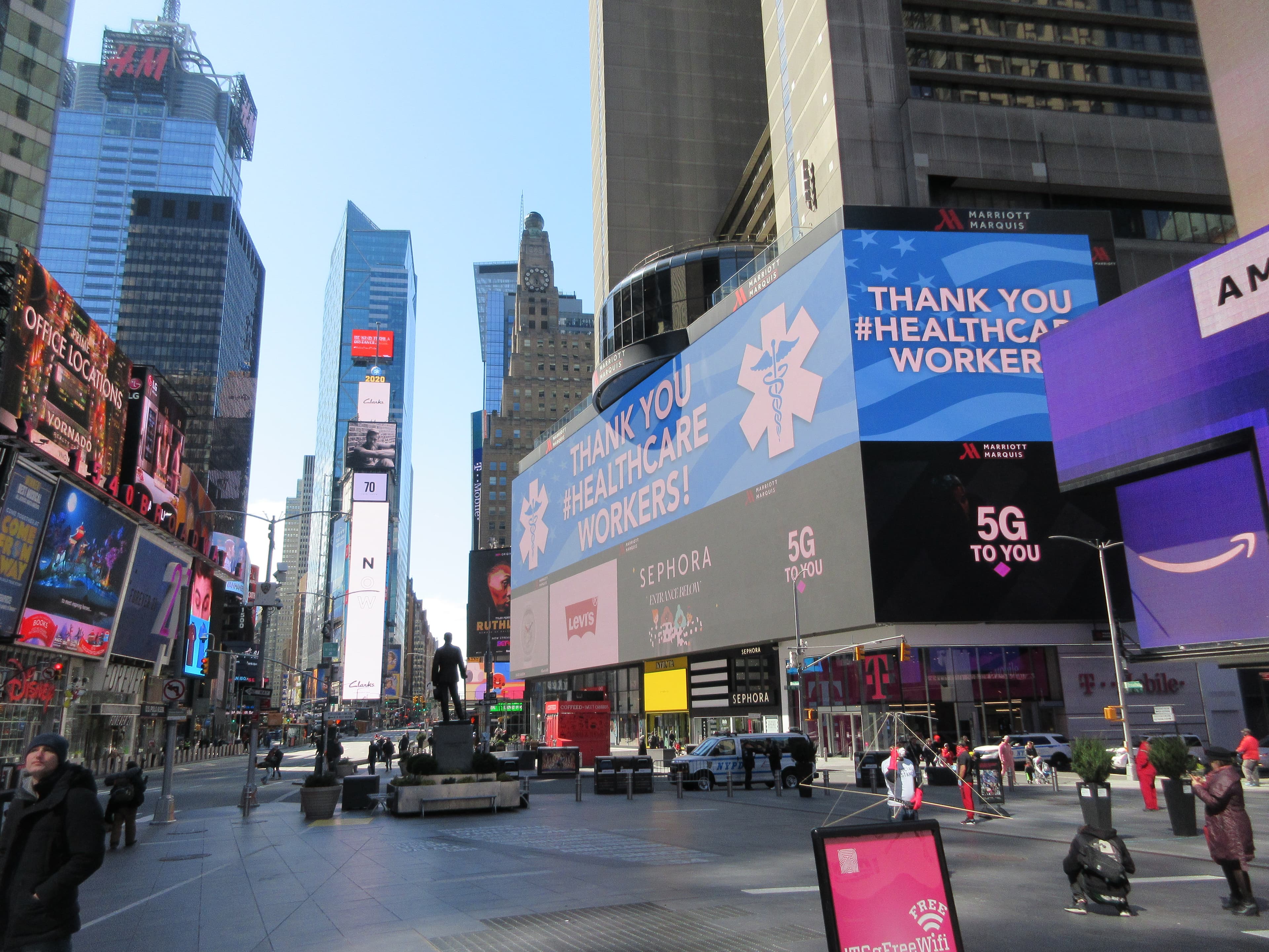 Travelers from NYC told to quarantine, Congress agrees on $2 trillion aid deal, & more 