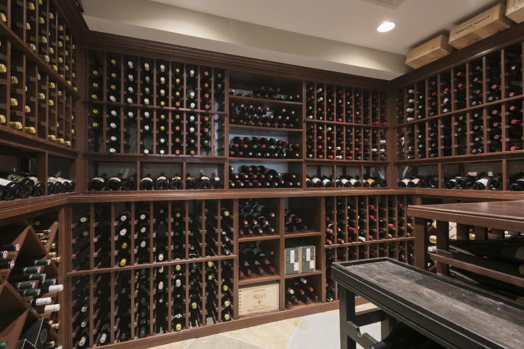 Five homes with their own wine cellars for storing all those extra holiday bottles
