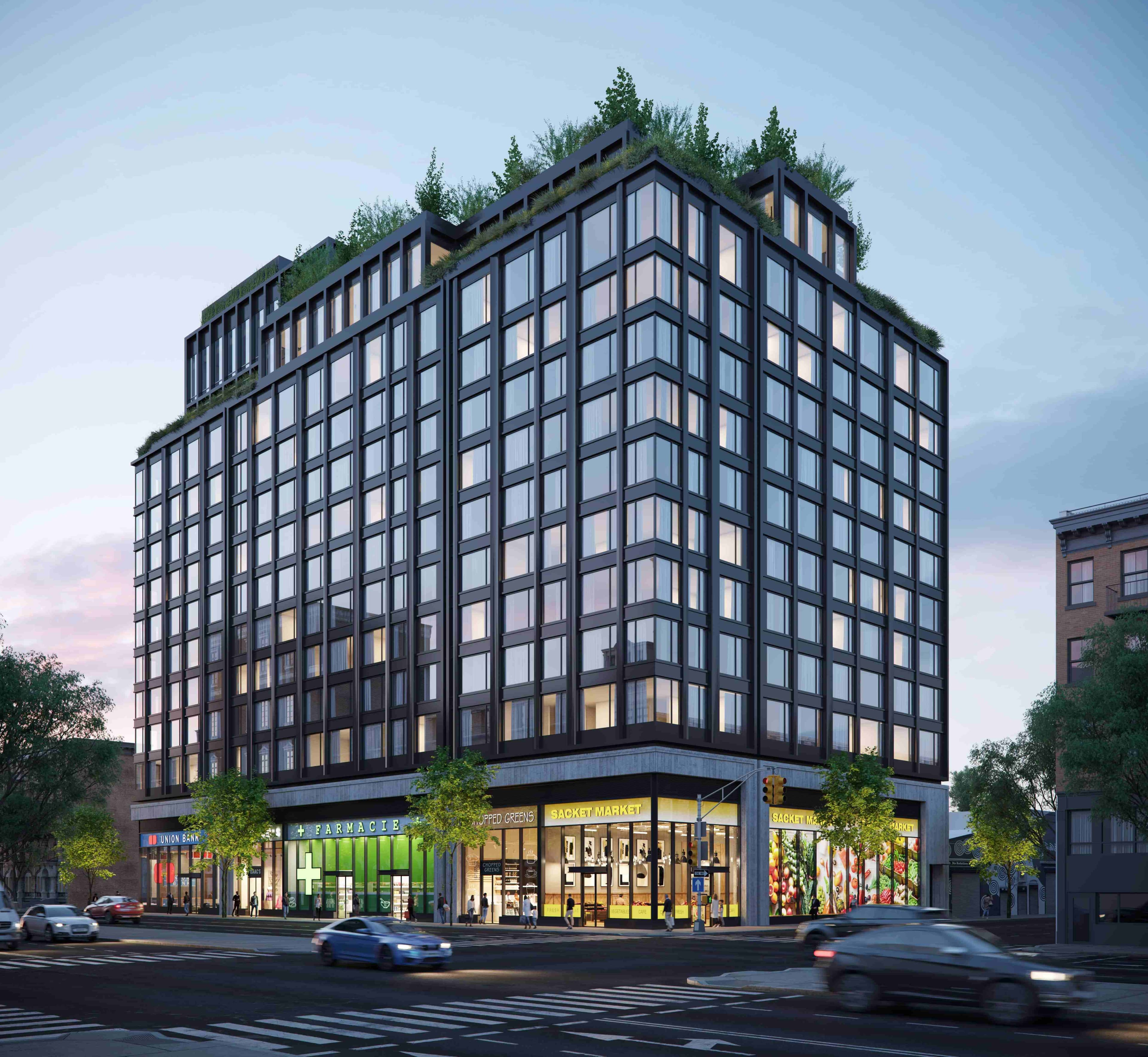 A rendering of 655 Union Street in Gowanus, Brooklyn.