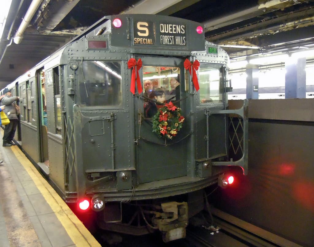 When an apartment has a creepy past, the return of vintage subway cars, and more