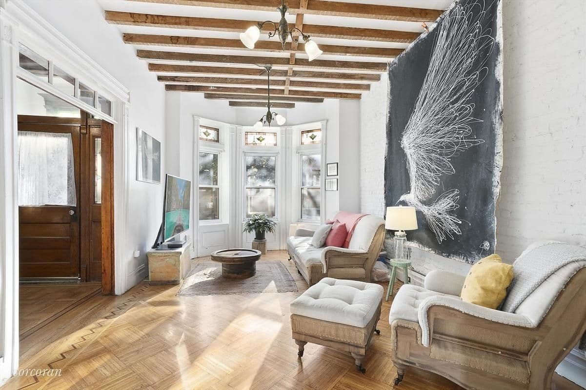 A Bay Ridge townhouse with a mix of original details and upgrades, for $1,475,000