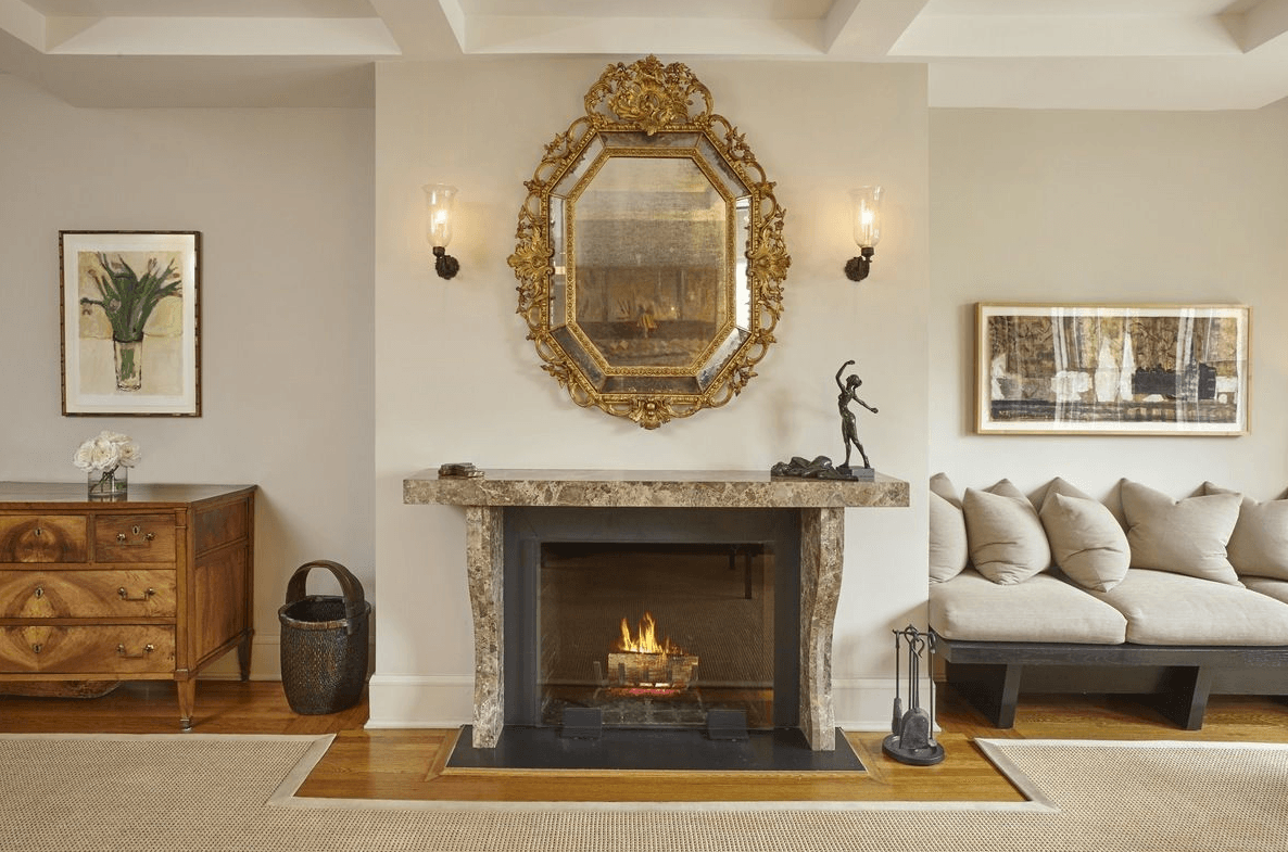 Six homes with fireplaces, because winter’s not done with us yet