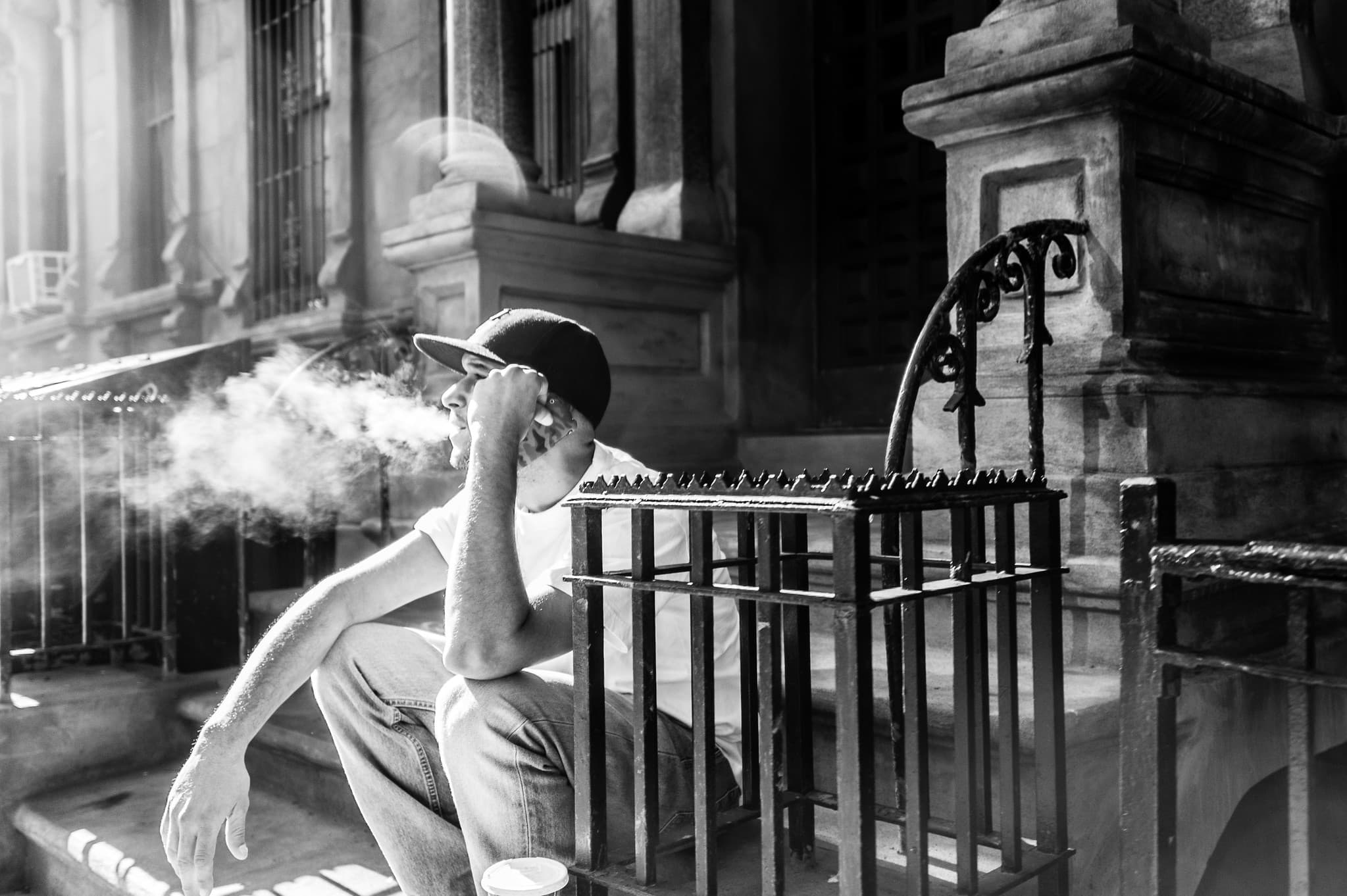 How can I stop my neighbors from stinking up the building common areas with their smoking? 