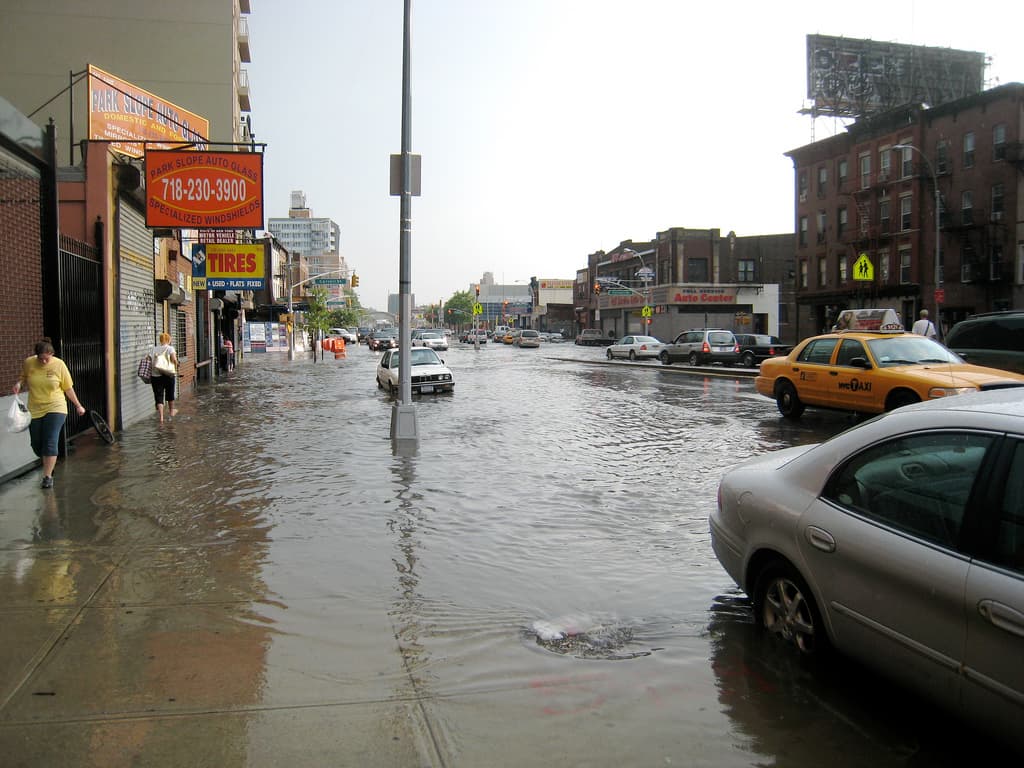 Puddle jumping: New report dives into the NYC intersections that flood the most