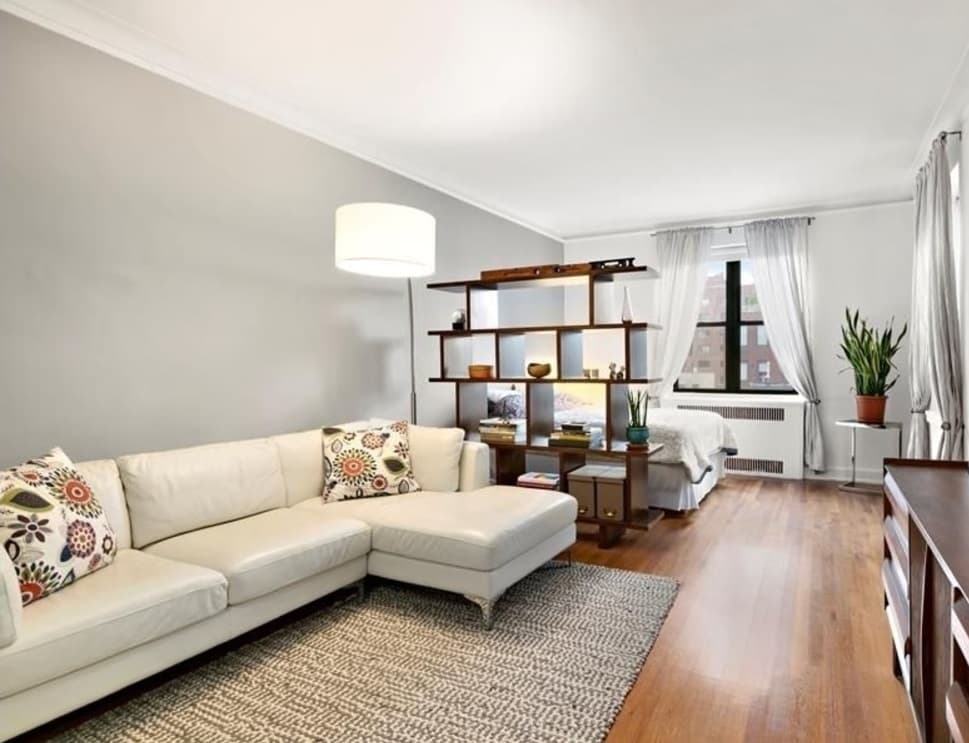 An Astoria studio co-op that feels rather roomy—for well under $400,000