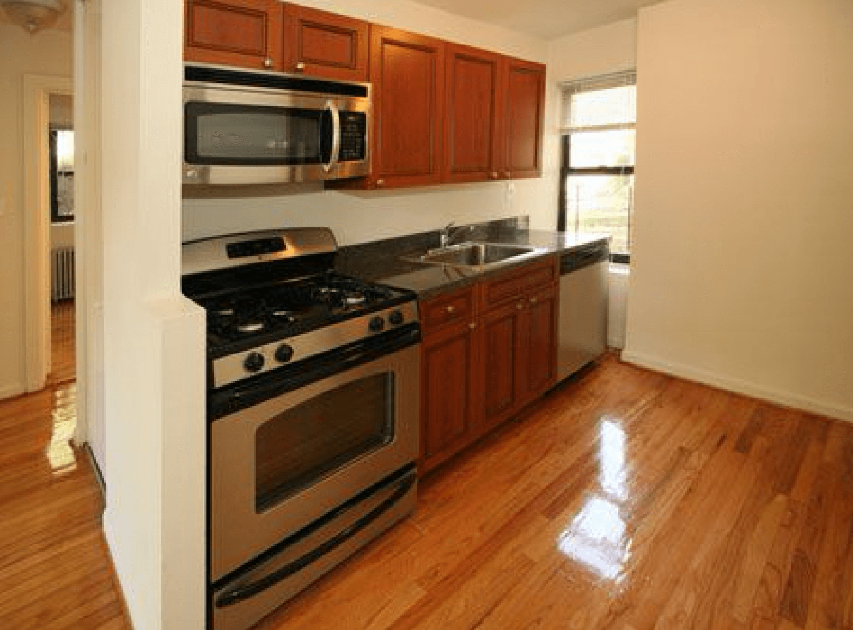 Would you rent this two bedroom for $2,300 in Auburndale, where the subway doesn't go?
