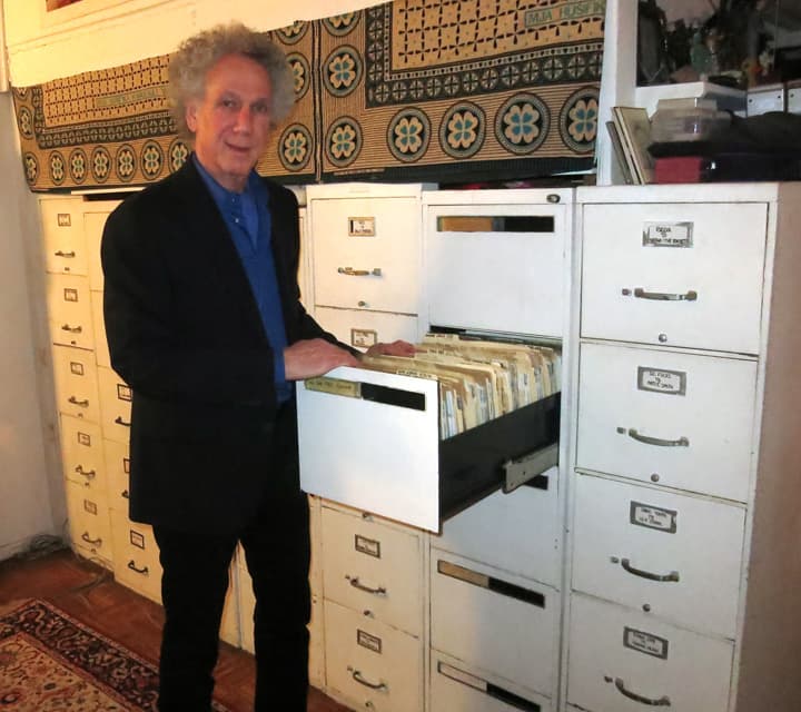When you're a rock n' roll photographer, even your file cabinets kick ass