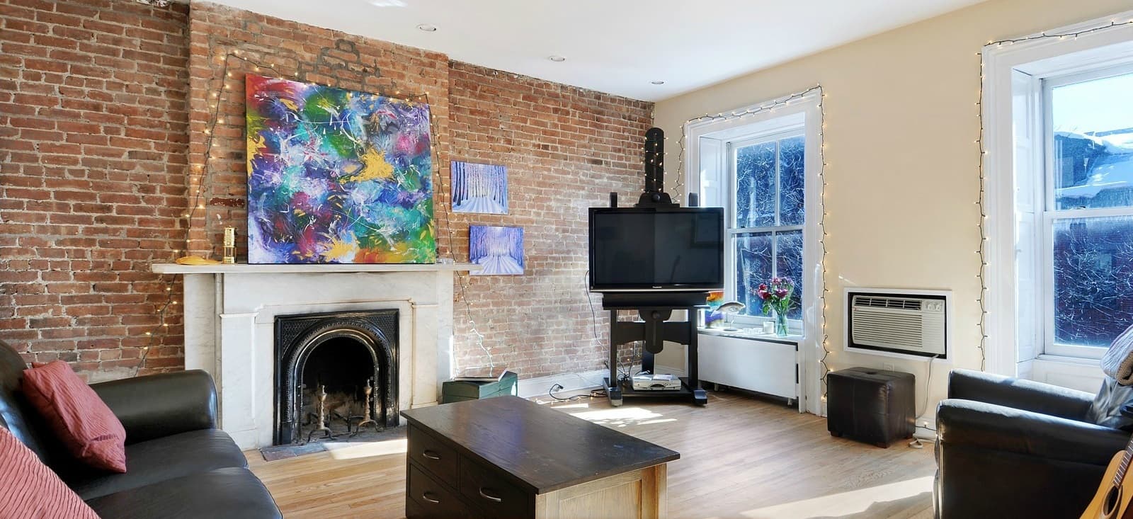 What are your options for outdoor space in brownstone Brooklyn?