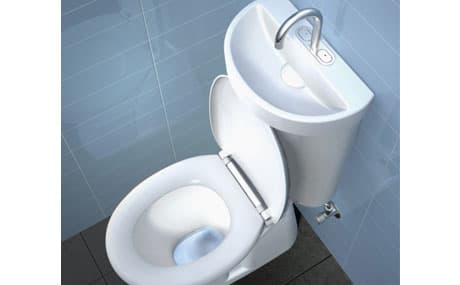 Cool Stuff: A toilet that washes your hands too, an AirBnB landlord's dream, and an anorexic dishwasher