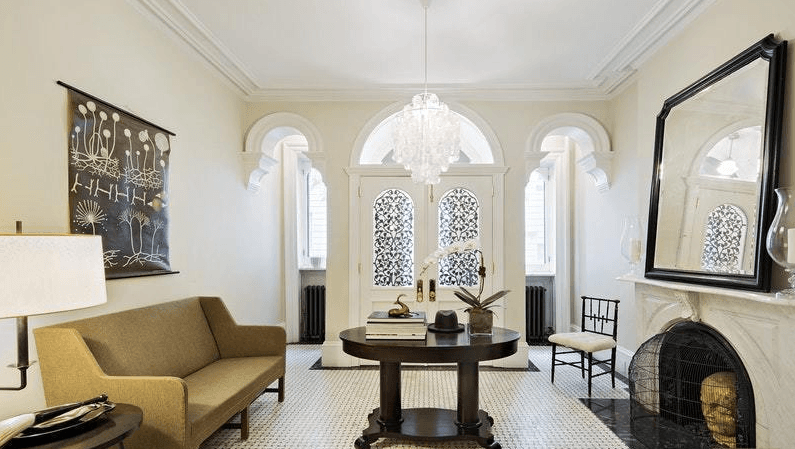 The wow factor is high in this recently-renovated, historic Gramercy Park brownstone rental