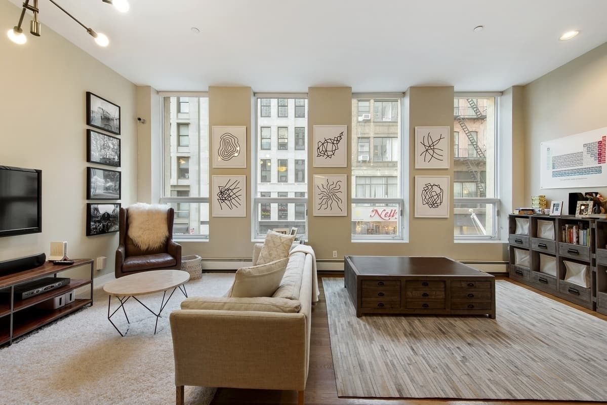 A $2.7 million two-bedroom with a quintessential-loft entry