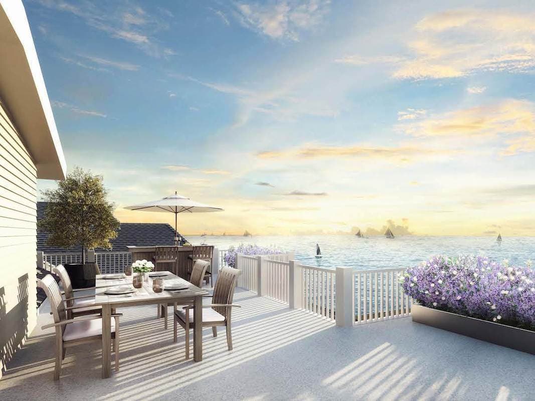 A townhouse with a view of the Long Island Sound — for under a million