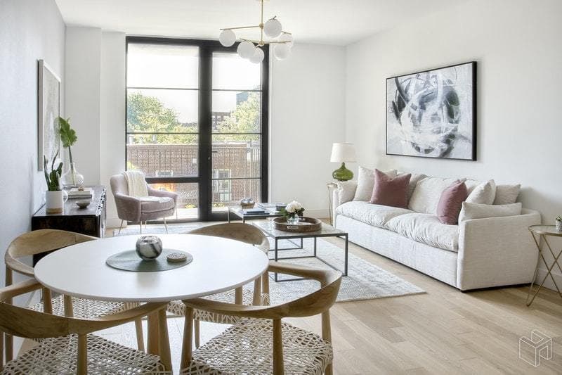A Kensington two bedroom with a smart layout and a tax abatement, for $650,000