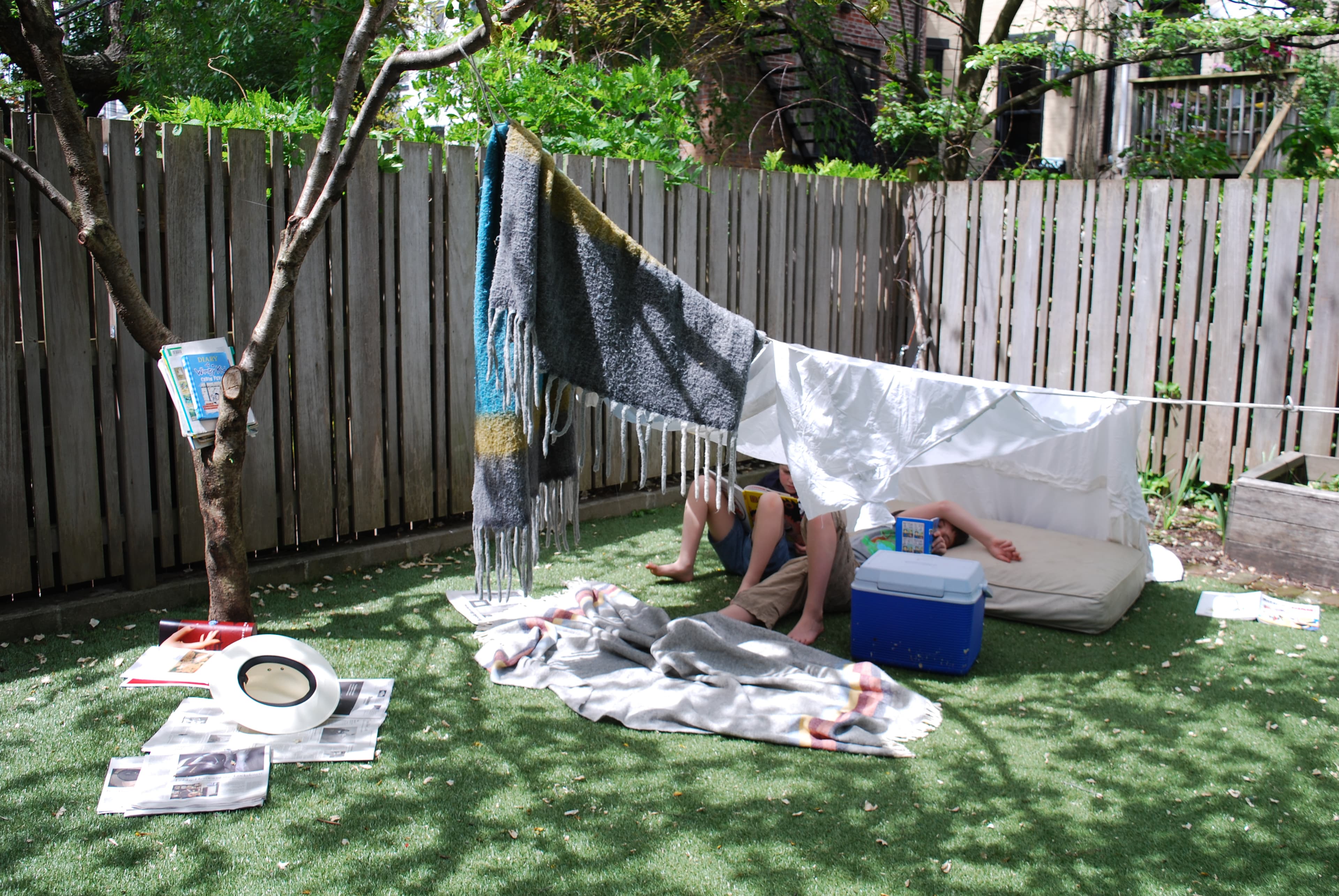 Does artificial turf last? An update on our backyard after two years with fake grass