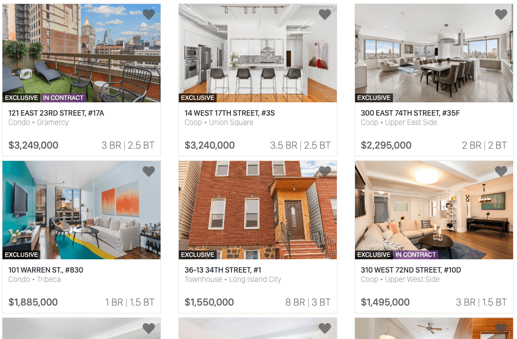 What does it mean when a listing is an exclusive?