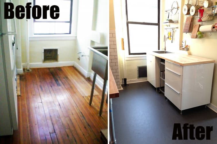 Redo your creaky, crooked kitchen floors in one long weekend: part two