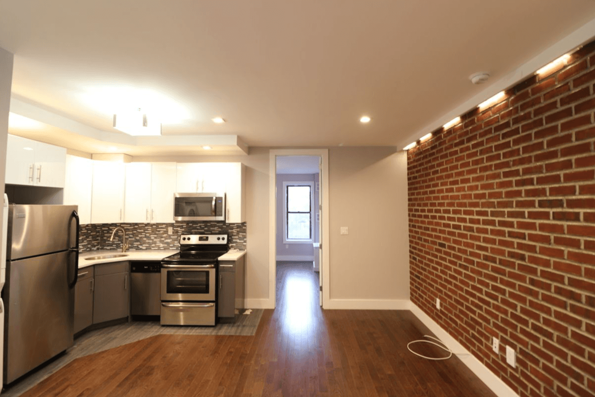 Would you rent this two bedroom in Kingsbridge, which may or may not have a real living room, for $2,184?