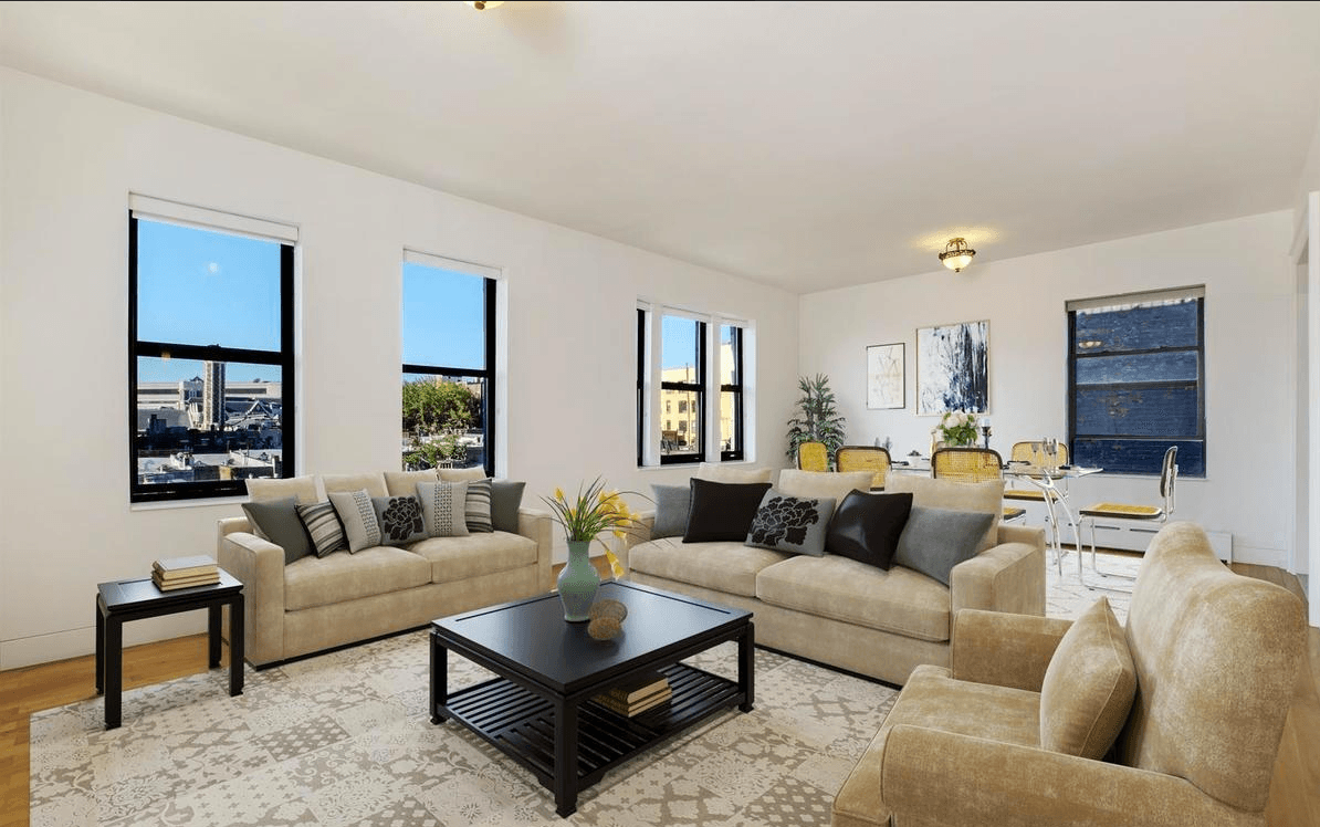 These two-bedroom Manhattan co-ops are listed for under $1 million