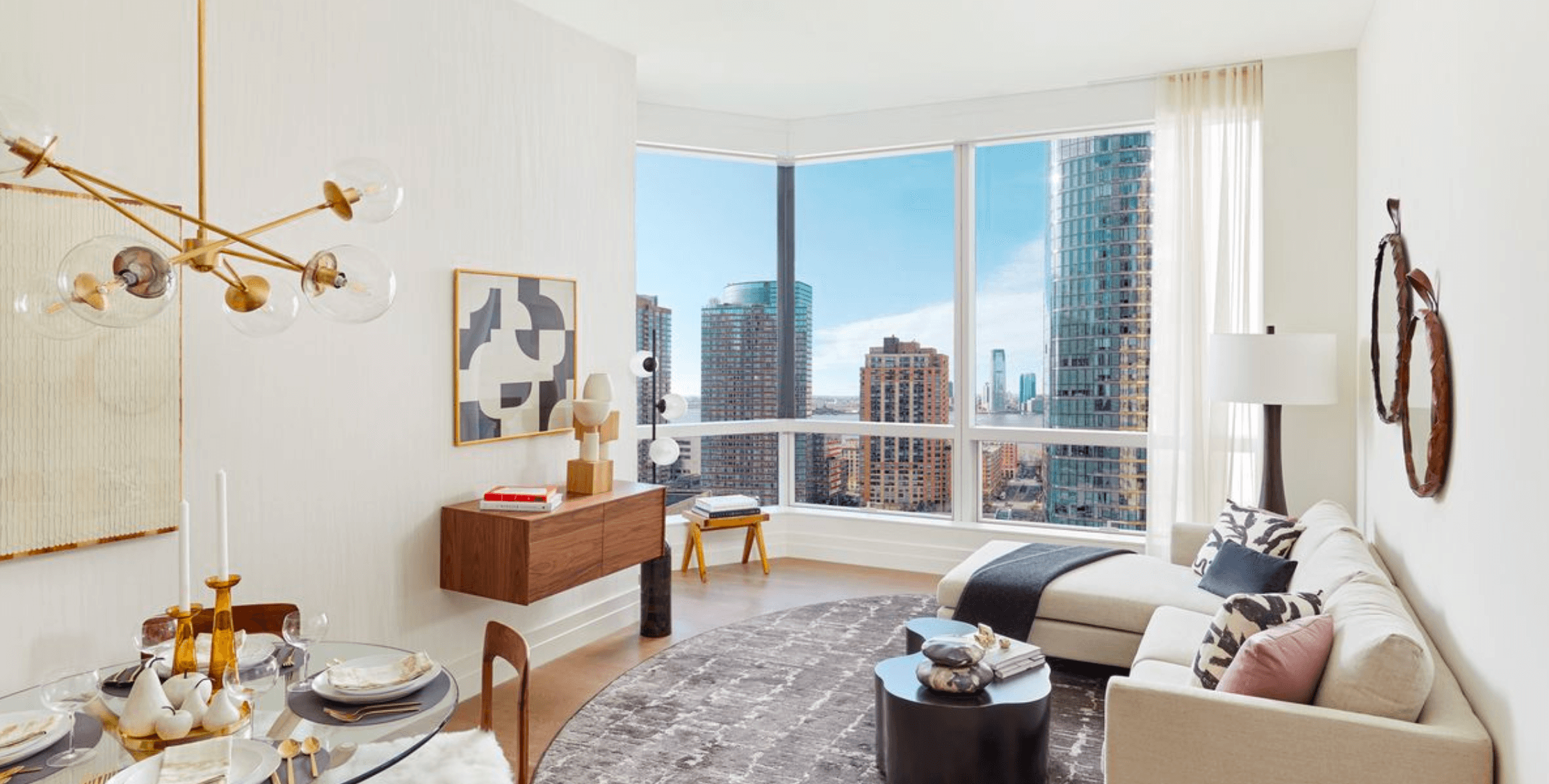 Buying a furnished new condo means you don't wait months for a couch delivery