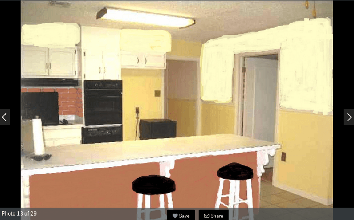 Clearly some sellers have never heard of virtual staging