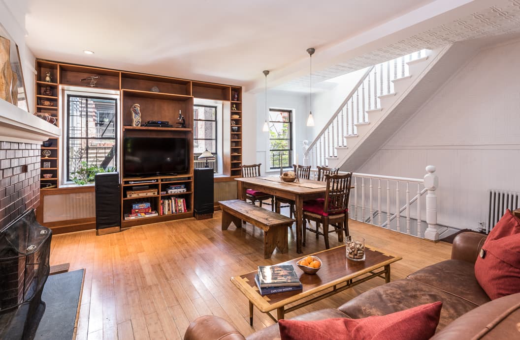 This Boerum Hill townhouse comes with a lucrative perk—a SECOND house in the backyard
