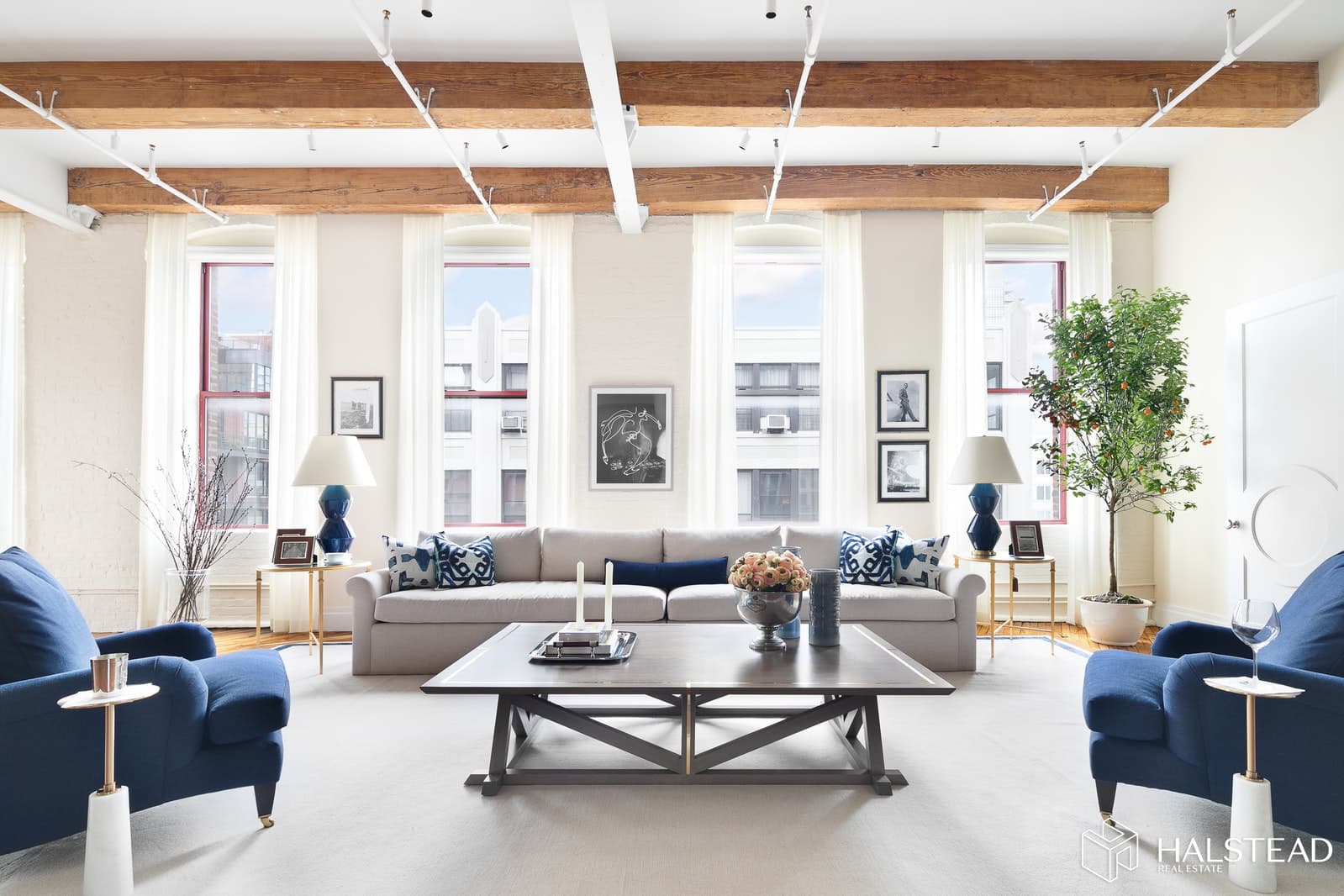 A renovated Williamsburg loft with designer furniture, for $5,995,000