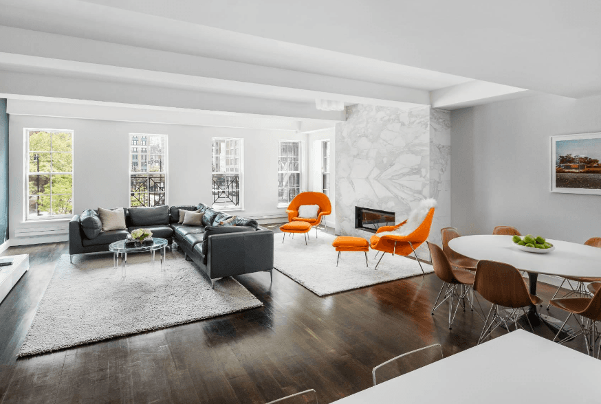 This triplex condo serves up Tribeca townhouse living at a (relative) discount