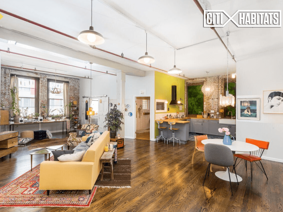A massive Williamsburg artist's loft begs your creativity, just don't expect to take the L train