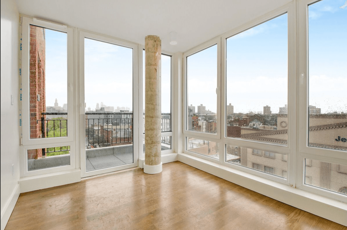 Would you rent this one bedroom in a new building in Bed-Stuy for $2,850?